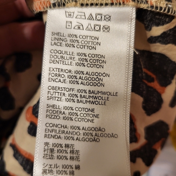 Urban Outfitters Kendal Animal print keyhole Tiered S-P Romper - Picture 7 of 10